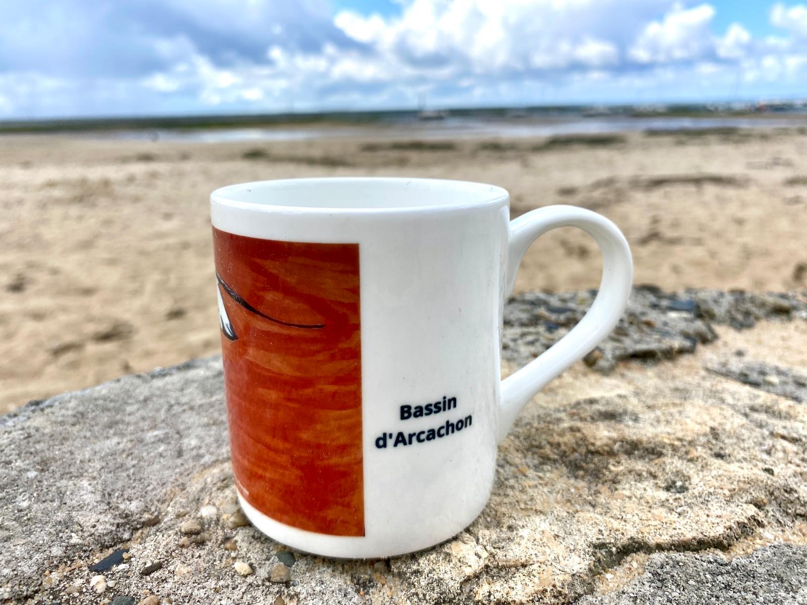 Mug « Gravelot à collier interrompu » – Porcelaine | Audrey Beauduc – Image 2